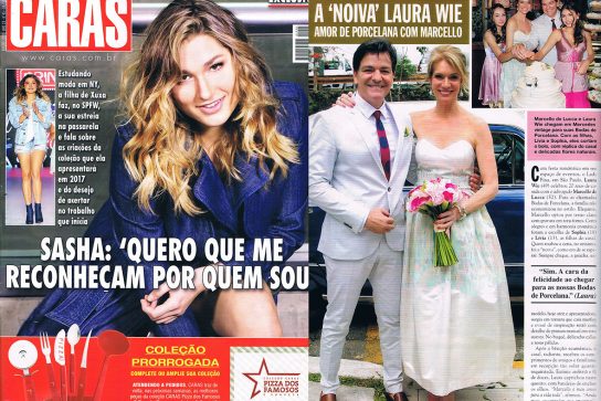 Revista Caras Nov 2016 - Noiva Laura Wie